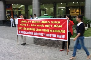 Thầu phụ tố nhà thầu Dự án Keangnam “quỵt nợ”